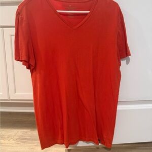 Red/Orange American Eagle V-Neck Men's Shirt